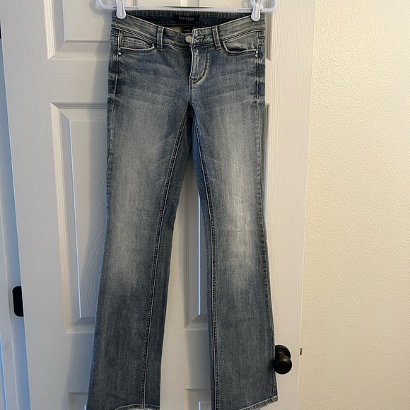 White House Black Market Denim - White House Black Market Blue Boot Cut Jeans